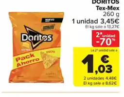 Carrefour Market DORITOS Tex-Mex oferta