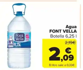 Carrefour Market FONT VELLA Agua oferta