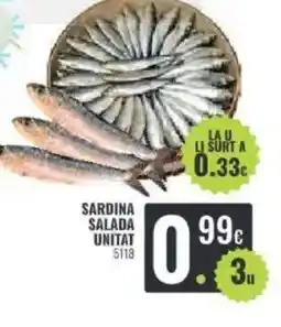 Family Cash Sardina salada unitat oferta