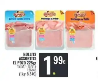 Family Cash EL POZO Bullits assortits oferta