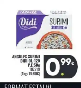 Family Cash DIDI Angules surimi oferta