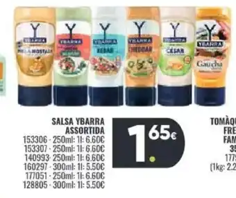 Family Cash Salsa ybarra assortida oferta