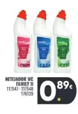 Family Cash FAMILY Netejador wc oferta