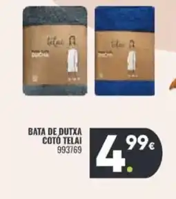 Family Cash Bata de dutxa cotó telai oferta