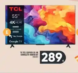 Family Cash TCL Tv 55P61b 55 4k googletv hdr10 bt oferta