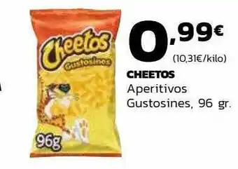 Supermercados Lupa Cheetos Aperitivos Gustosines 96gr oferta