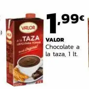 Supermercados Lupa Valor Chocolate A La Taza 1lt oferta