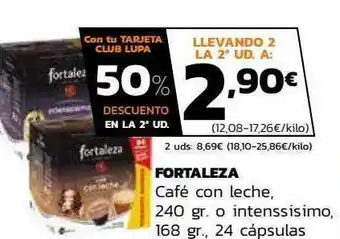 Supermercados Lupa Fortaleza Café Con Leche O Intenssisimo 240gr oferta