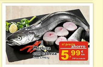 Supermercados La Despensa Merluza Con Cabeza oferta