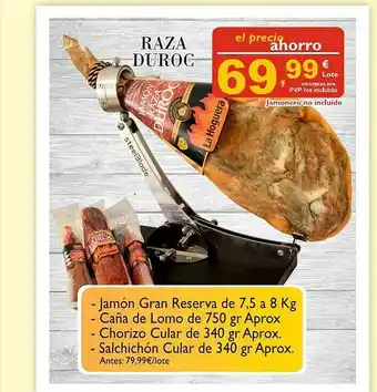 Supermercados La Despensa Raza Duroc oferta