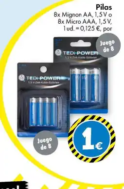 TEDi Pilas oferta