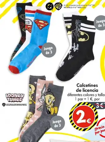 TEDi Calcetines de licencia oferta