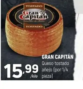 Coviran GRAN CAPITÁN Queso tostado añejo oferta