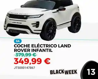 Coche Eléctrico Ladn Rover Infantil