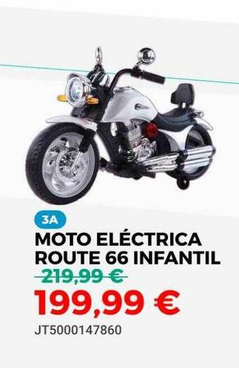 Juguetoon Moto Eléctrica Route 66 Infantil oferta