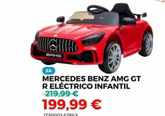 Juguetoon Mercedes Benz Amg Gt R Eléctrico Infantil oferta