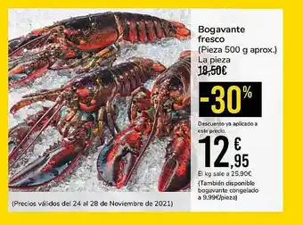 Carrefour Market Bogovante Fresco 500g oferta