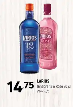 Coviran LARIOS Ginebra 12 o Rosé oferta