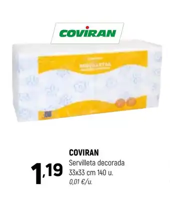 Coviran COVIRAN Servilleta decorada oferta