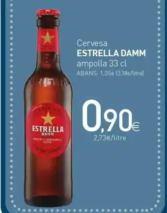 Condis Cervesa Estrella Damm 33cl oferta