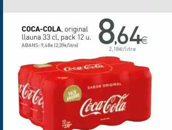 Condis Coca-cola Original 33cl 12u oferta