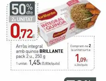 Condis Arròs Integral Amb Quinoa Brillante 250g oferta