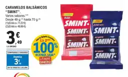 E.Leclerc SMINT Caramelos balsámicos oferta