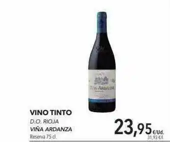 Supermercados Sánchez Romero Vino Tinto D.o. Rioja Viña Ardanza oferta