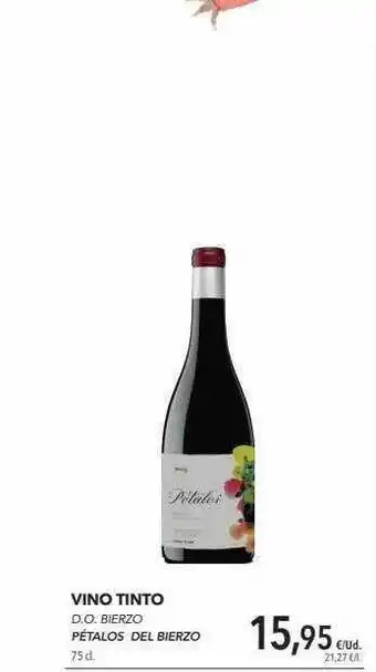 Supermercados Sánchez Romero Vino Tinto D.o. Bierzo Pétalos Del Bierzo 75cl oferta