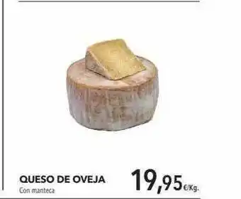 Supermercados Sánchez Romero Queso De Oveja oferta