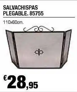 Ferbric Salvachispas Plegable 85755 110x60cm oferta