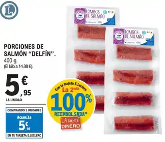 E.Leclerc "DELFÍN” Porciones de salmón oferta