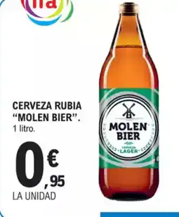 E.Leclerc "MOLEN BIER" Cerveza rubia oferta
