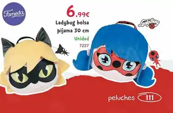Josber Toys Ladybug Bolsa Pijama 30 Cm oferta