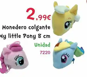 Josber Toys Monedero Colgante My Little Pony 8 Cm oferta