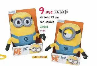 Josber Toys Minions 21 Cm Con Sonido oferta