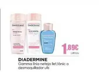 Perfumeries Facial Diadermine Gamma Linia Neteja Llet oferta
