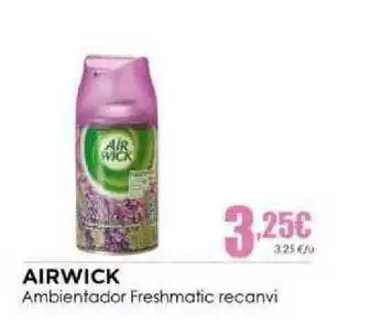 Perfumeries Facial Airwick Ambientador Freshmatic Recanvi oferta
