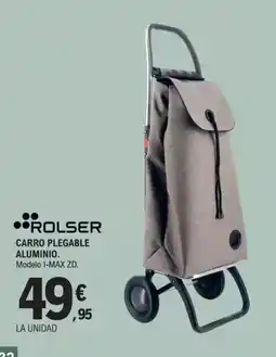 E.Leclerc ROLSER Carro plegable aluminio. oferta