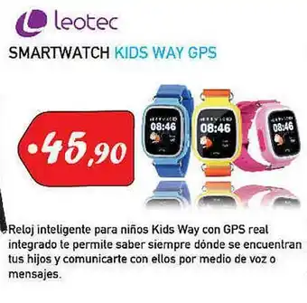 Microsshop Leotec Smartwatch Kids Way Gps oferta