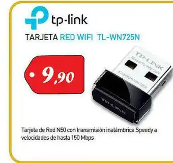 Microsshop Tp-link Tarjeta Red Wifi Tl-wn725n oferta