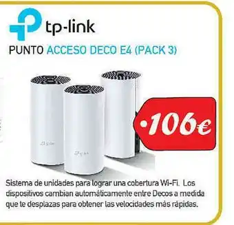 Microsshop Tp-link Puntoi Acceso Deco E4 (pack 3) oferta