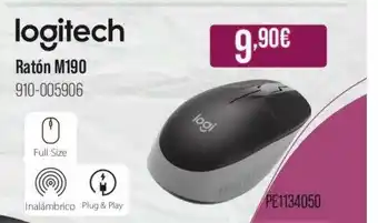MR Micro Logitech Ratón M190 910-005906 oferta