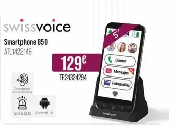 MR Micro Swissvoice Smartphone G50 Atl1422146 oferta