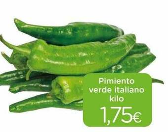Pimiento Verde Italiano