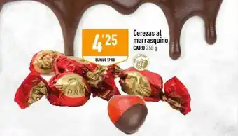 Supermercados Deza Cerezas Al Marrasquino Caro 250g oferta