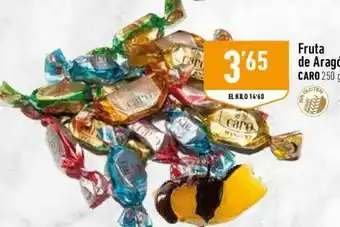 Supermercados Deza Fruta De Aragón Caro 250g oferta
