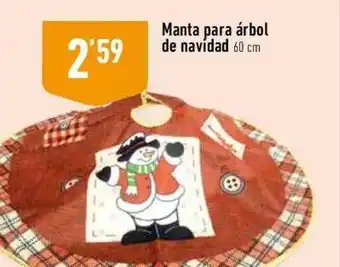 Supermercados Deza Manta Para árbol De Navidad oferta