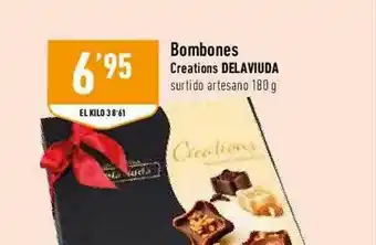 Supermercados Deza Bombones Creations Delaviuda oferta