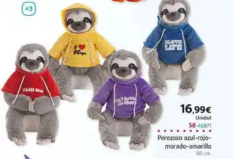Super Juguete Perezosol Azul-rojo-morado-amarillo oferta